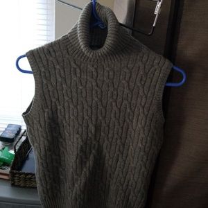BROOKSBROTHERS Sleevless turtleneck sweater